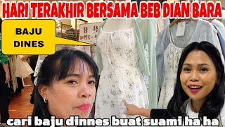 HARI TERAKHIR BISA JALAN2  BERDUA SEBELUM BALIK BARCELONA ( CARI BAJU DINES UNTUK UNBOXING SUAMI 😂)