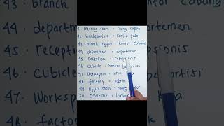 Kosakata Bahasa Inggris Tentang Bisnis #5 #english #vocabulary #kosakata