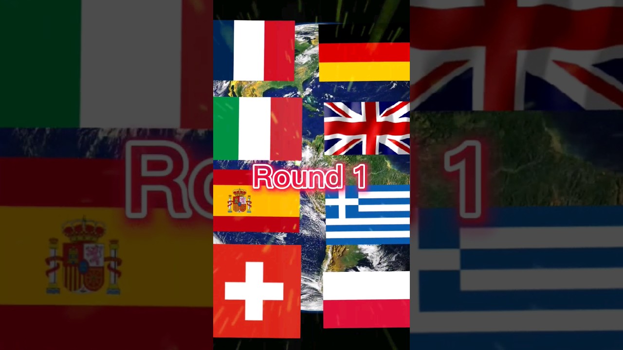 France vs Germany vs Italy vs UK vs Spain vs Greece vs Switzerland vs Poland #shorts #comparison