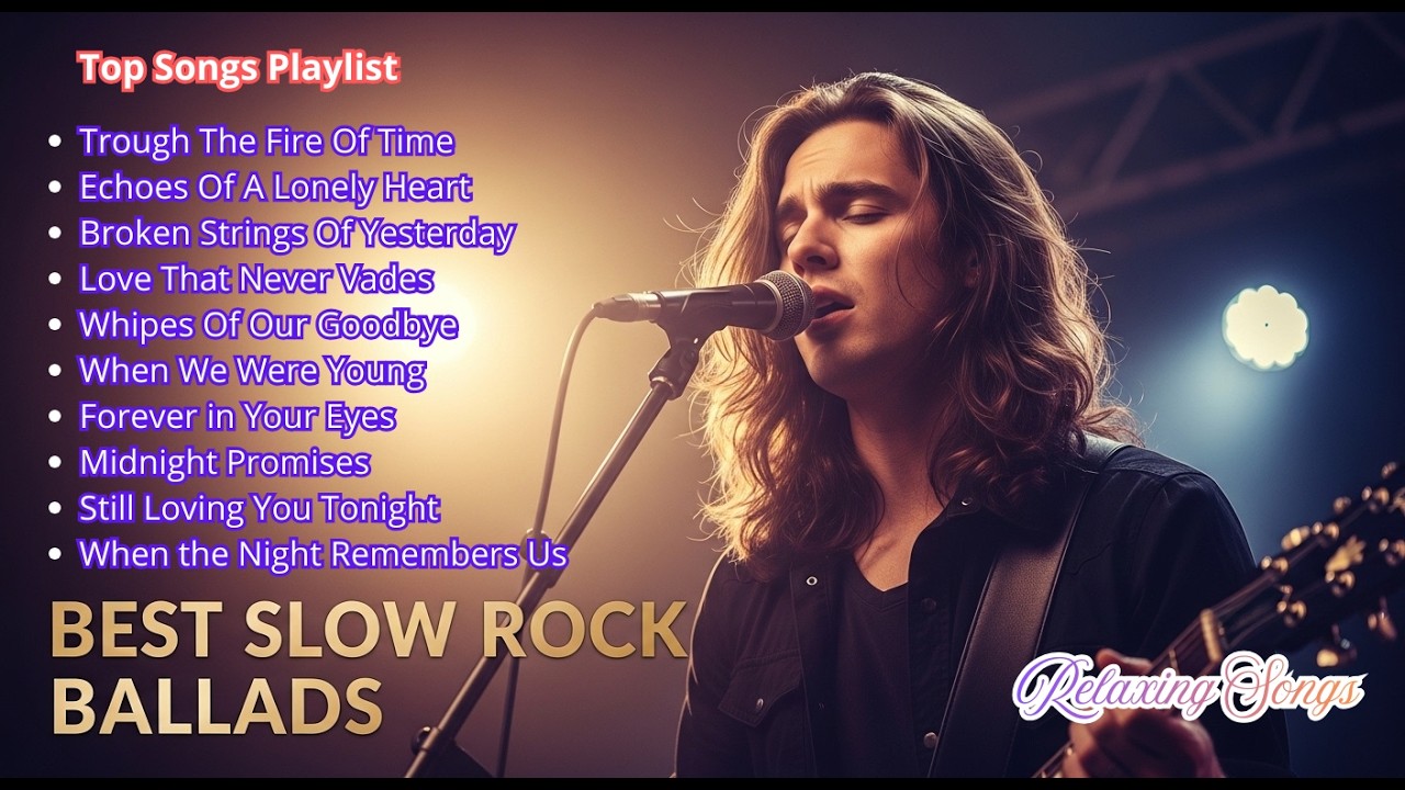70s & 80s Slow Rock Ballads | Most Beautiful Love Songs