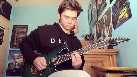Playing guitar to “Awkward” by Tyler, the Creator cover