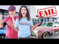 Surprise TEEN New Car REVEAL....FAIL!!