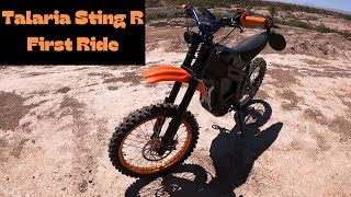 Talaria Sting R first ride
