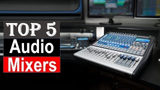✅Top 5 Best Audio Mixers in 2024 - Best Digital Mixer 2024 - Reviews