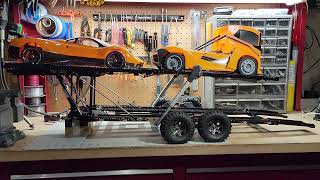 Jebster's car hauler trailer full test
