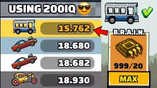 🤩USING 200IQ TACTIC TO WIN COMMUNITY SHOWCASE DAILY EVENT - Hill Climb Racing 2