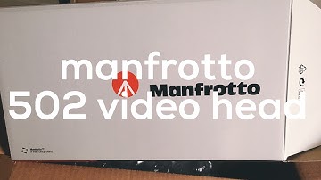 manfrotto 502 video head