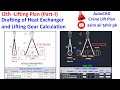 12th Part-01 Crane Lifting Plan Drafting of Heat Exchanger and Lifting Gears Calculation Urdu&amp;Hindi