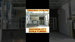 1.4M Jual Rumah Pakuwon City Surabaya Murah Bonus Furnish Dekat Mall Mulyosari Sutorejo Wisma Permai