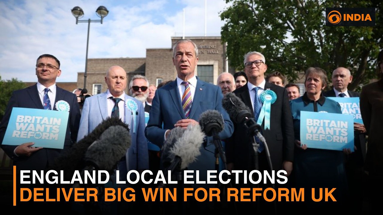 Major Political Shift in UK as Reform UK Makes Big Gains - YouTube