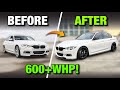 BUILDING A BMW F30 340i IN 10 MINUTES!