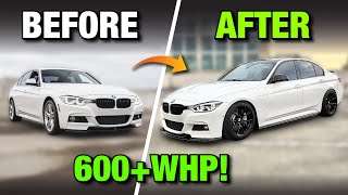 BUILDING A BMW F30 340i IN 10 MINUTES!