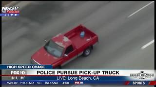 FNN: HighSpeed Chase, Police Pursuit of Suspect Wanted for Assault with Deadly Weapon (AK47)