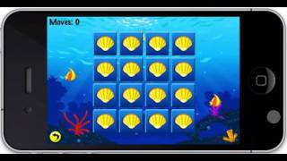 Memory Games For Kids iPhone/iPad app for children screenshot 1