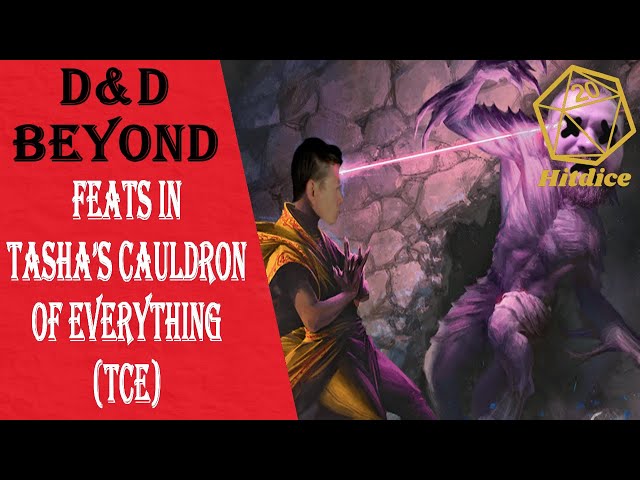 Welche Feats findest du in "Tasha's Cauldron of Everything" (TCE) in D&D Beyond