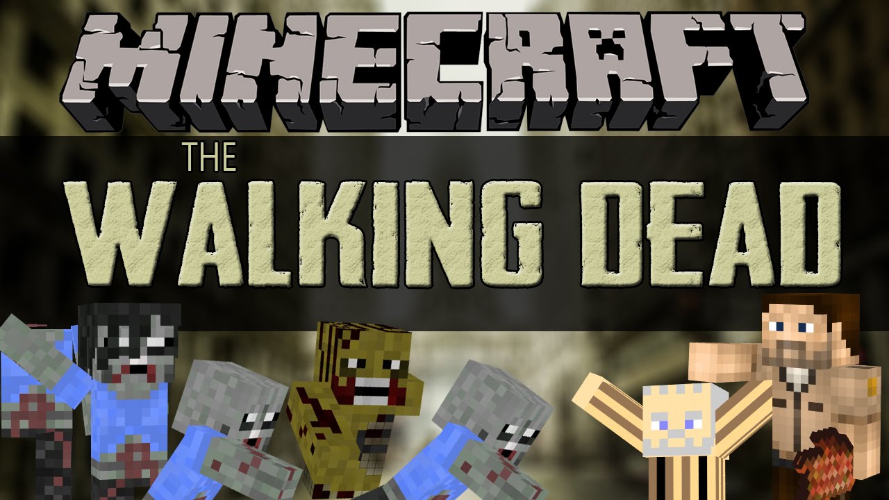 Minecraft : The Walking Dead Mod Showcase - YouTube