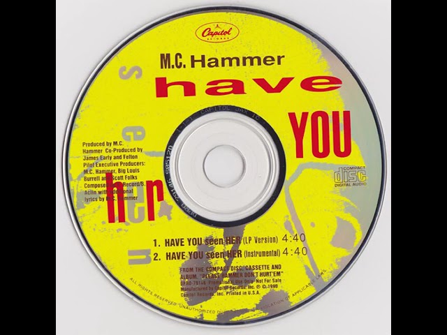 邦楽 MC Hammer Have You Seen Her 12\" MC Hammer – Have You Seen Her – Vinyl (7