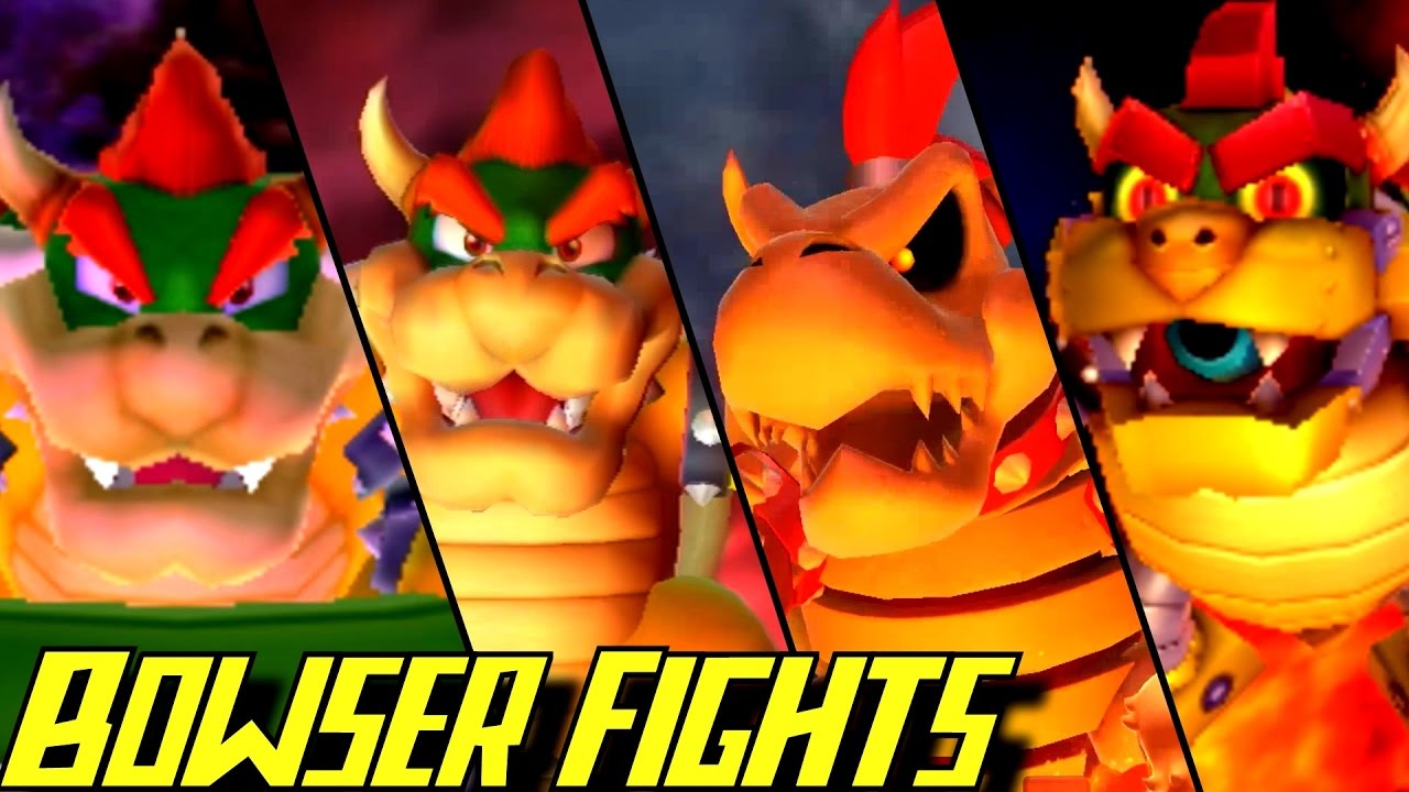 Evolution of Bowser Battles in Mario Party Games (1998-2016) - YouTube