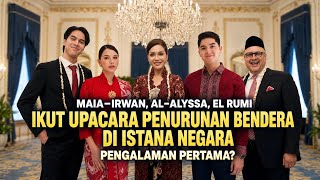 Download lagu MAIA ESTIANTY, IRWAN, AL-ALYSSA, AND EL RUMI ATTEND THE CEREMONY AT THE STATE PALACE.. FIRST EXPE...