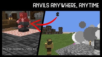 Minecrafts Inter-Continental Ballistic Anvil Cannon