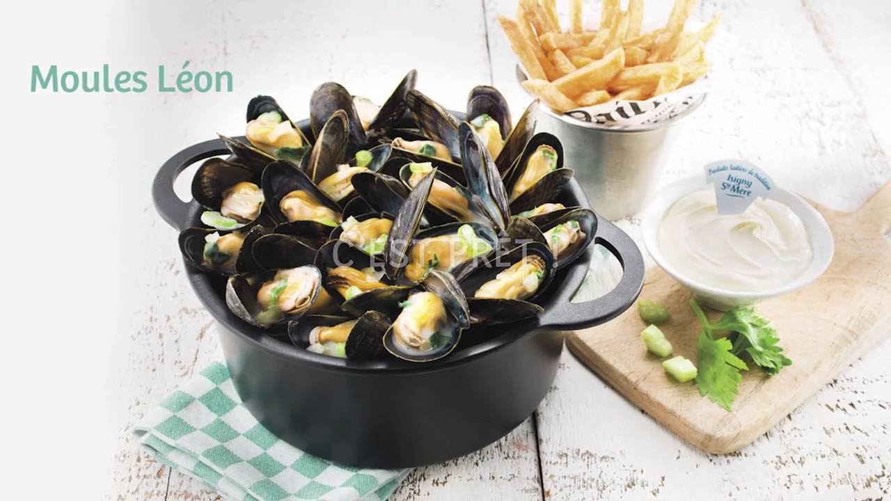 Recette Moules Léon Léon de bruxelles YouTube