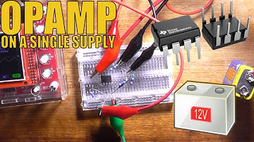 Electronics Fundamentals: Running An Op Amp On Single Supply