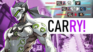 Insane blades as Genji on Eichenwalde!