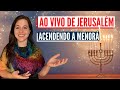 CELEBRANDO CHANUKÁ COM ISRAEL COM A ALINE E FAMILIA- domingo 13h de Brasília