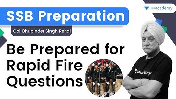 SSB Interview: Be Prepared for Rapid Fire Questions | Col Bhupinder Singh Rehal