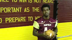 Jatairis Grant brings versatility to the Garfield football team.