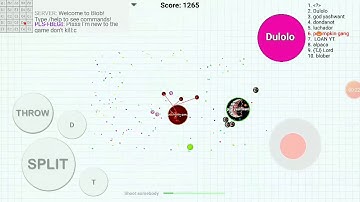 Blob.io instant merge god