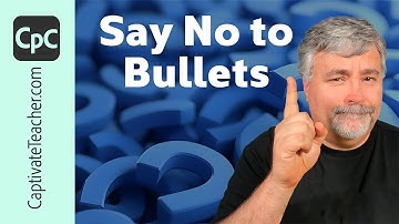 Adobe Captivate - Say NO to Bullets in Text