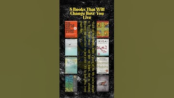 8 Bestselling Books That Will Change How You Live | #shorts #shortsfeed