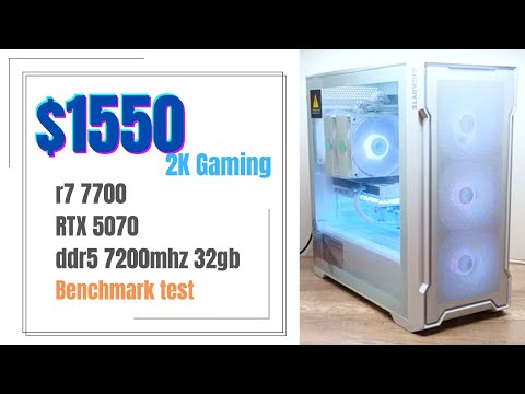 Ігровий ПК комп'ютер AMD Ryzen 7 7700 | RTX 5070 12GB "TIBERIUM", відео 1