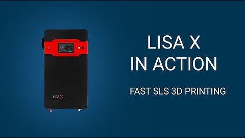 Ultimate SLS 3D printing setup – Lisa X Performance Set by Sinterit in action
