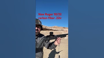 New Ruger Carbon Fiber 10/22 3.5lbs #gunsdaily #shorts
