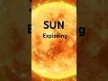 What if the Sun exploded RIGHT NOW?! ☀️💥 #science #sciencefacts #shorts #whatif #sun