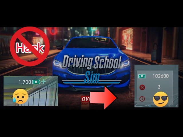 How to get a lot of money with out HACK in driving school sim 2020 (Watch  until the end)