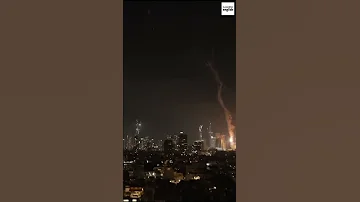 Iran Launches Missile Barrage At Israel 