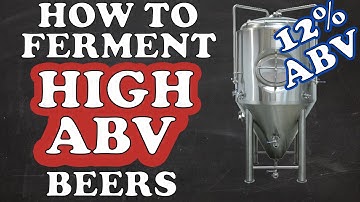 TIPs & TECHNIQUES for Fermenting STRONG Beers PROPERLY (High-Gravity)