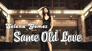 Same Old Love - Selena Gomez (lyrics animation)