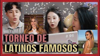 REACCIONANDO A CELEBRIDADES LATINOAMERICANOS(A) [Coreanas Latinas]