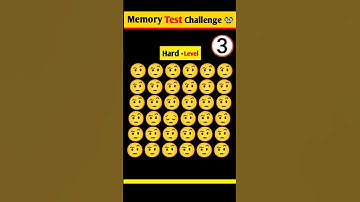 Memory Test || Riddles And Puzzles For Iq Test || part 11 || #shorts #quiztime