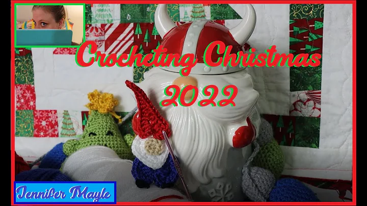 Gnomes Crocheting Gnomes
