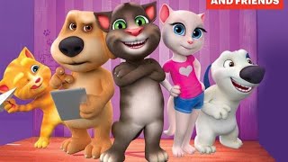 Talking Tom live beautiful kids 🚨level 1 to 100 live 🛑high level game play# tom game #talkingtom screenshot 1