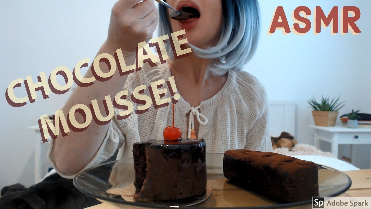 Chocolate Mousse CAKE ASMR No Talking Relaxing *eating sounds* 먹방