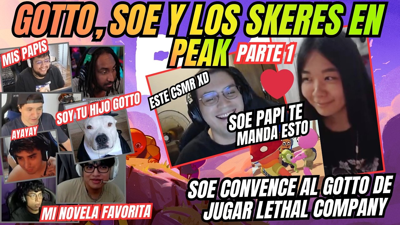 GOTTO, SOE Y LOS SKERES EN PEAK - MI NOVELA COMENZO - OSITO BAJANDO PEPA CON SUS PAPIS - PARTE 1