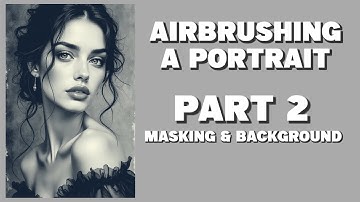 Airbrushing a Portrait part 2