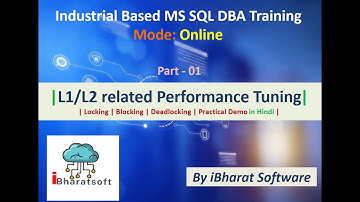 53. SQL Server Locking, Blocking & Deadlock Explained with Real-Time Demo #ibharatsoftware #sqldba