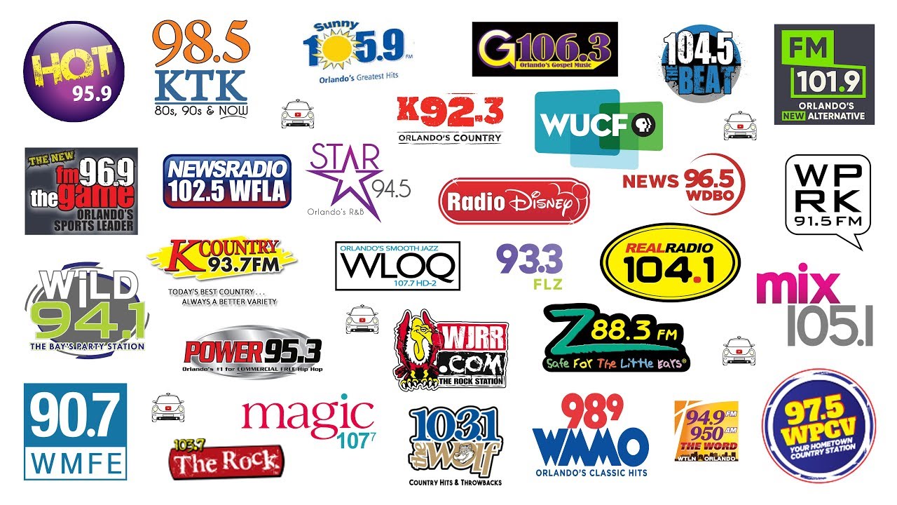 Orlando Florida's 31 FM Radio Stations (Aircheck) 